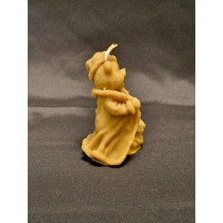 Bougie ourson en cire d'abeille