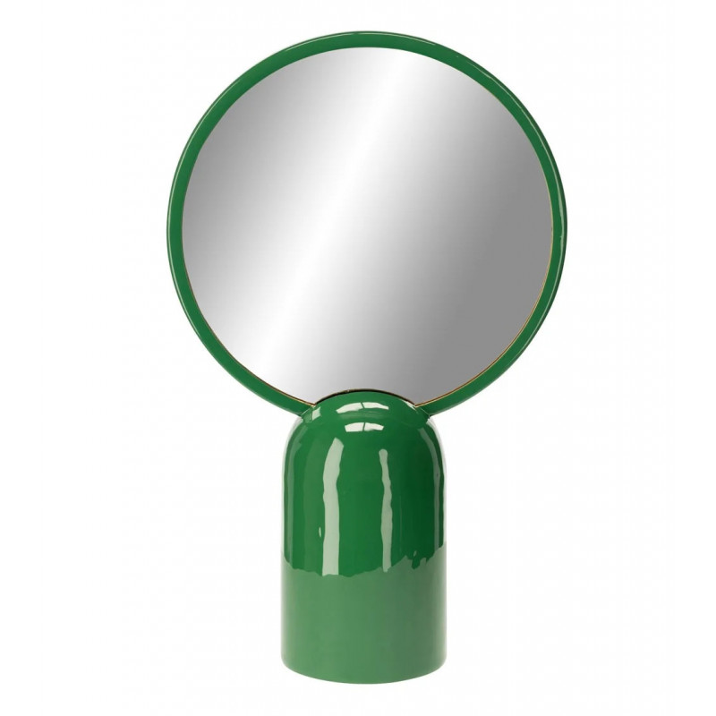 Etxeko Déco - Miroir sur pied disque vert