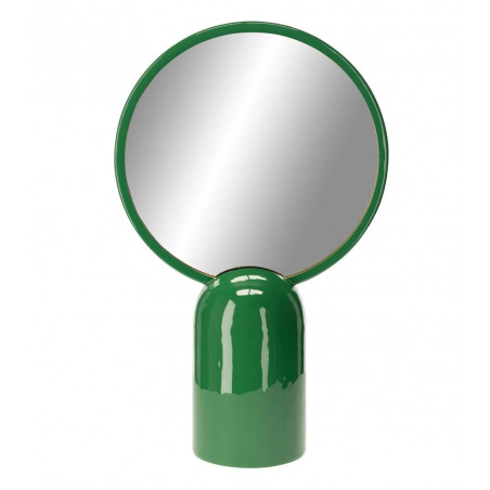 Etxeko Déco - Miroir sur pied disque vert