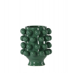 Vase boules en céramique Grappa Verte