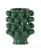 Vase boules en céramique Grappa Verte