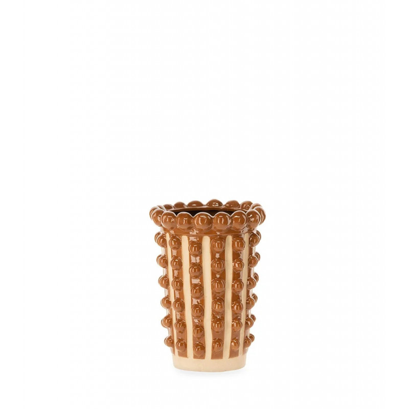 Vase Pampa Terracotta / Beige. Marque Athezza. Etxeko Déco