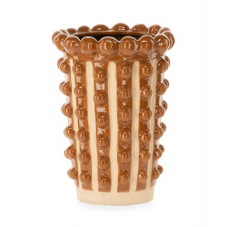 Vase Pampa Terracotta / Beige. Marque Athezza. Etxeko Déco