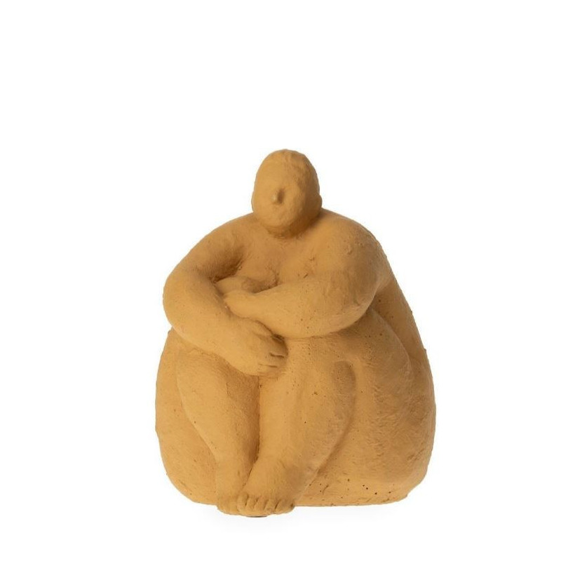Statue Sumette Assise Gingembre