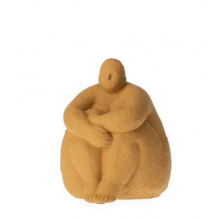 Statue Sumette Assise Gingembre