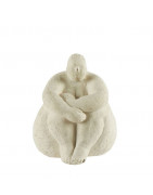 Statue Sumette Assise Gingembre