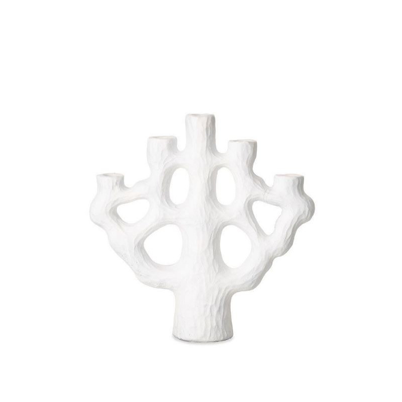 Chandelier Teapa blanc