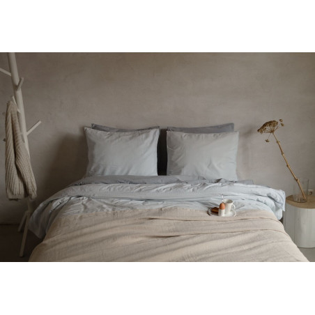 Etxeko Déco - Pack housse de couette et taies d'oreiller, 100% coton