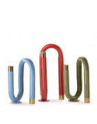 Bougeoir en Fer Klippy Rouge