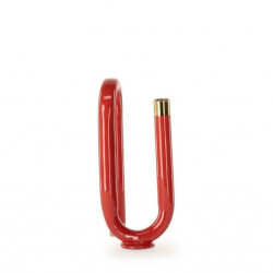 Bougeoir en Fer Klippy Rouge