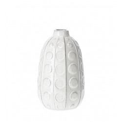Vase Céramique Rondo Blanc M