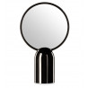 MIROIR SUR PIED DISQUE NOIR