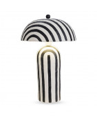 Lampe à poser artisane champignon