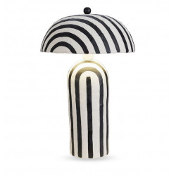 Lampe à poser artisane champignon