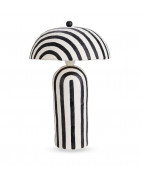 Lampe à poser artisane champignon