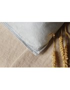 Etxeko Déco - Pack housse de couette et taies d'oreiller, 100% coton