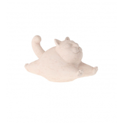 chat sculpture sable beige athezza