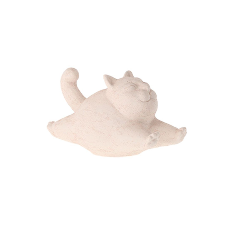 chat sculpture sable beige athezza