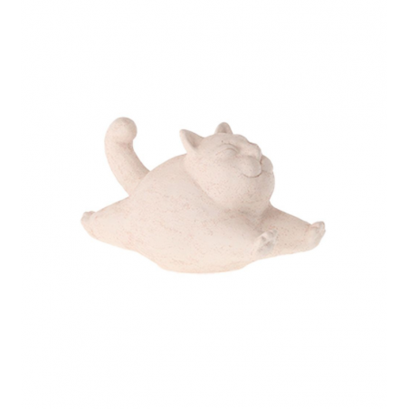chat sculpture sable beige athezza