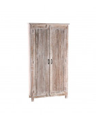 Armoire Blanchie Léa en Bois Recyclé - Etxeko Déco