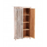 Armoire Blanchie Léa en Bois Recyclé - Etxeko Déco