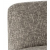 Fauteuil Oslo Gris Chiné en Coton et Polyester - Etxeko Déco