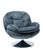 Fauteuil Memento Pétrole| Décor Élégant et Fantaisiste