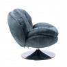 Fauteuil Memento Pétrole| Décor Élégant et Fantaisiste