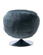 Fauteuil Memento Pétrole| Décor Élégant et Fantaisiste