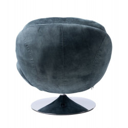 Fauteuil Memento Pétrole| Décor Élégant et Fantaisiste