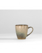 Mug Shago Beige en Grès – Élégance et Simplicité