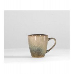 Mug Shago Beige en Grès – Élégance et Simplicité