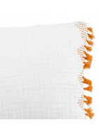 Coussin Salina Ecru/Terracota – Élégance et Confort