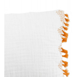 Salina Ecru/Terracotta Cushion – Elegance and Comfort