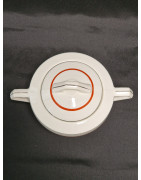 Sucrier blanc en porcelaine Czechoslovakia