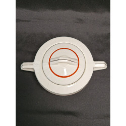 Sucrier blanc en porcelaine Czechoslovakia