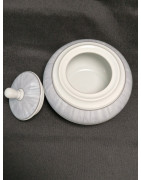 Bonbonnière en porcelaine grise